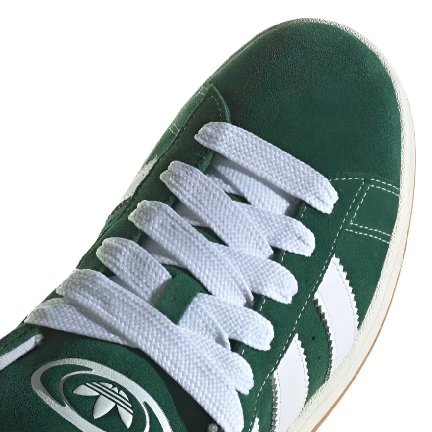 Adidas Campus 00s Green Suede Retro Sneakers - Image 8