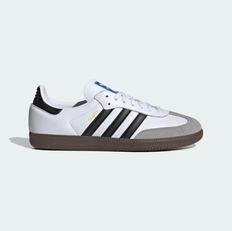 Adidas Samba ADV Skate Shoes - White/Black/Granite - Image 3