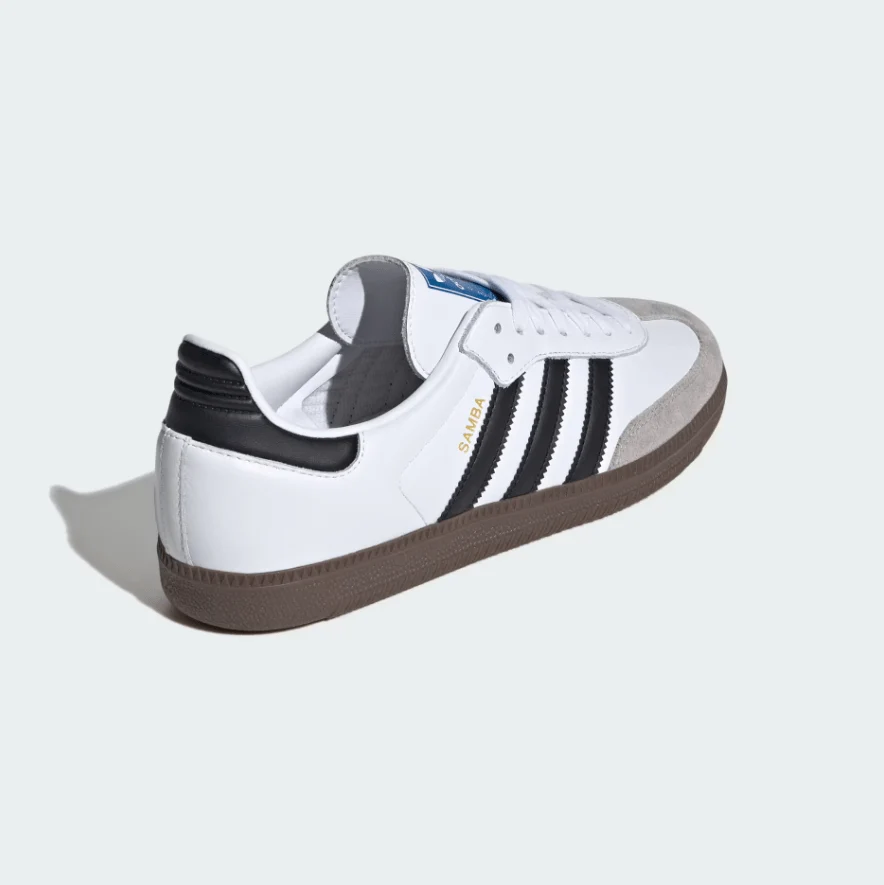Adidas Samba ADV Skate Shoes - White/Black/Granite - Image 4