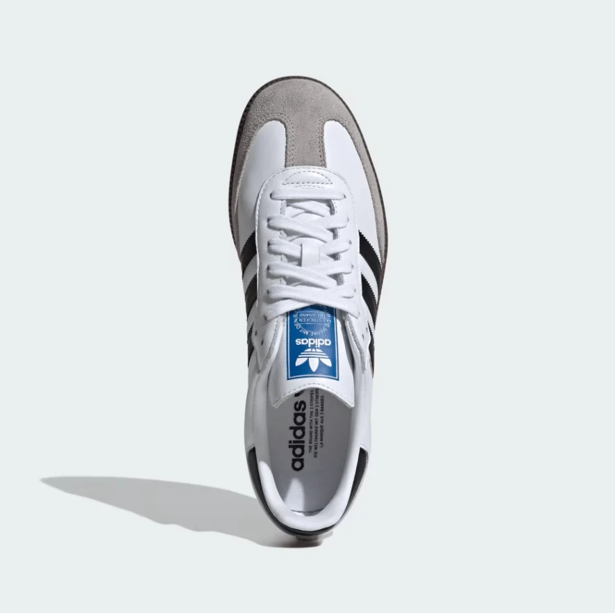 Adidas Samba ADV Skate Shoes - White/Black/Granite - Image 5