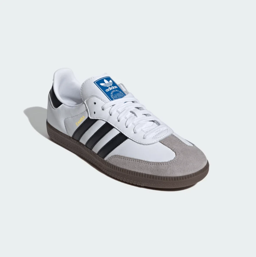 Adidas Samba ADV Skate Shoes - White/Black/Granite - Image 7