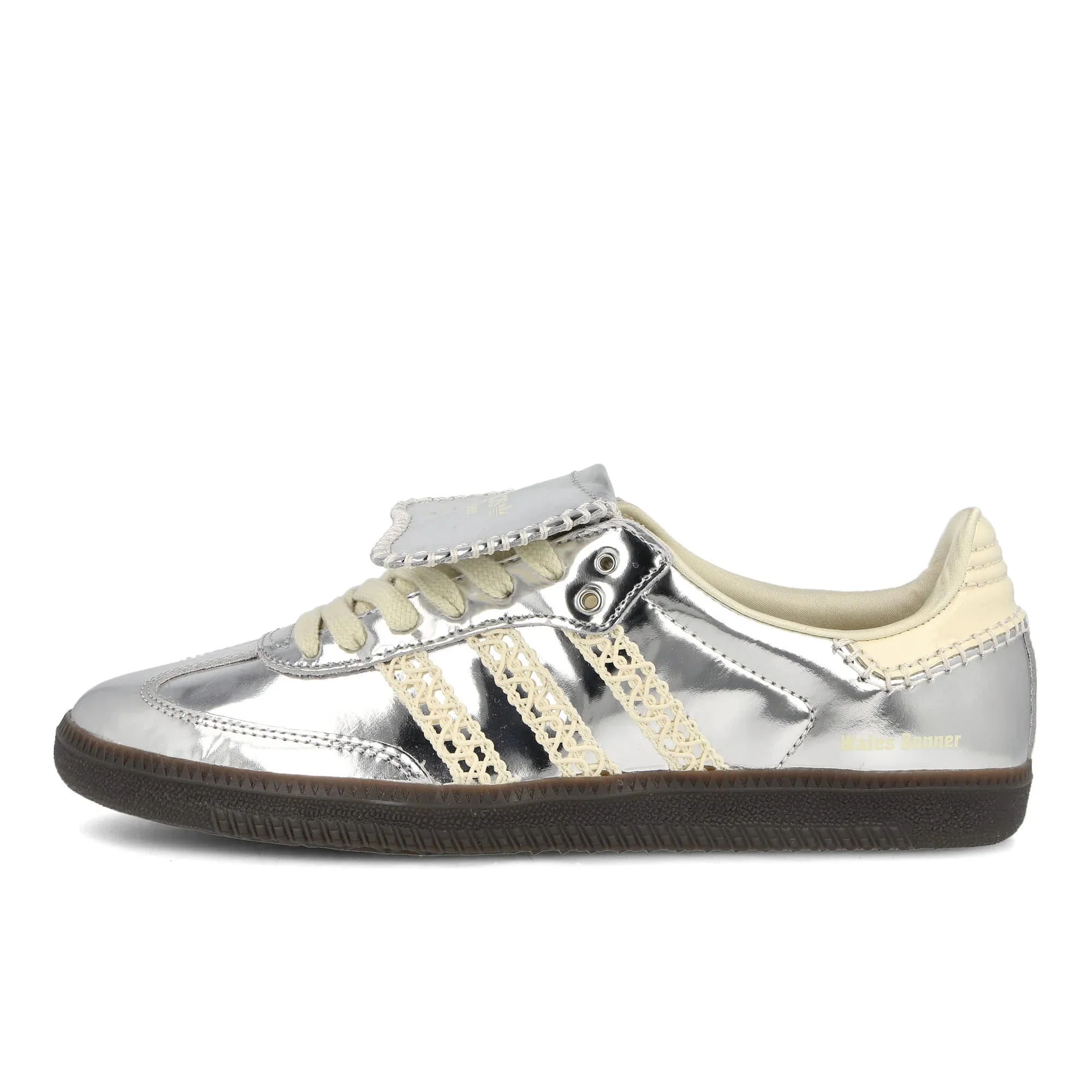Adidas Samba X Wales Bonner Silver Sneakers - Image 2