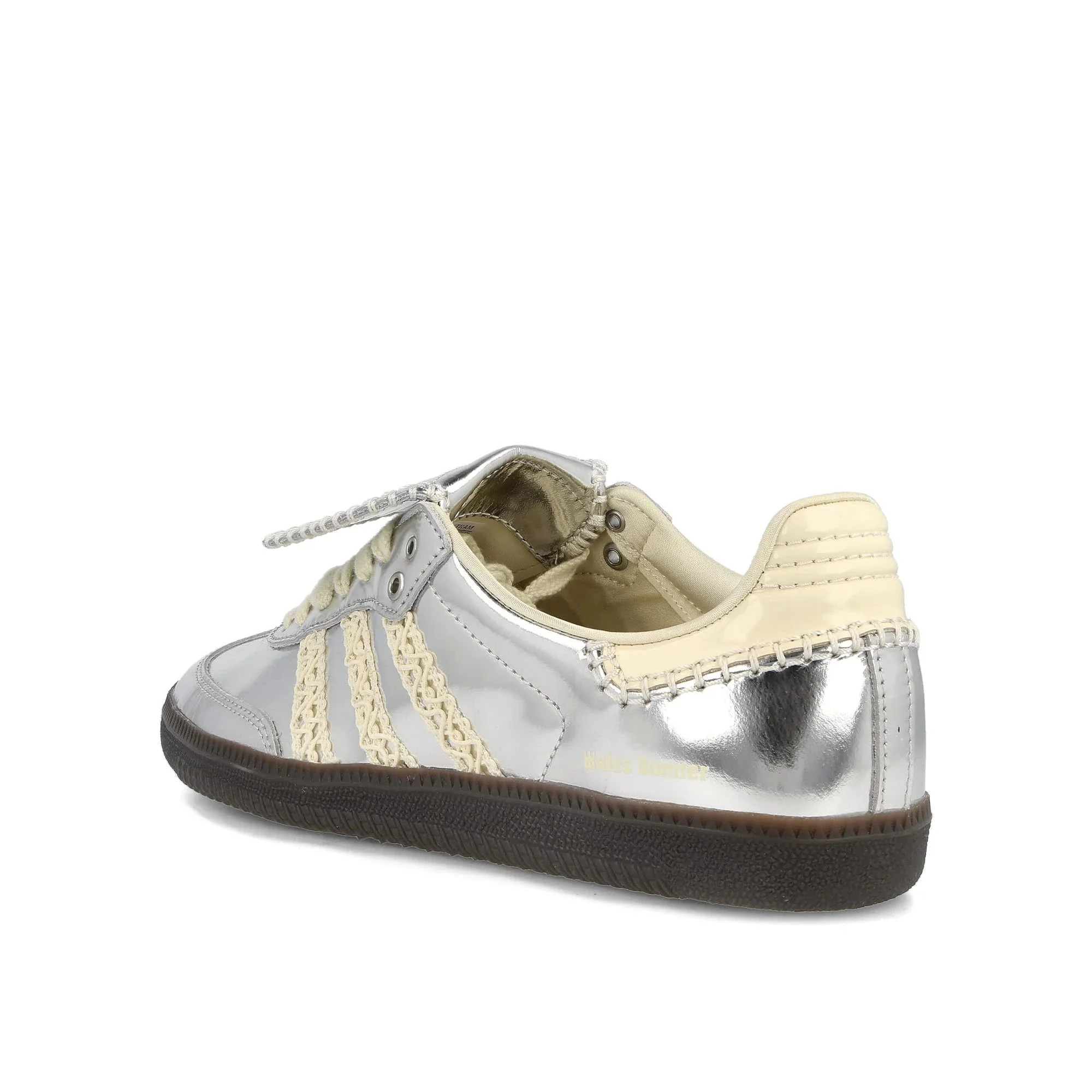 Adidas Samba X Wales Bonner Silver Sneakers - Image 6