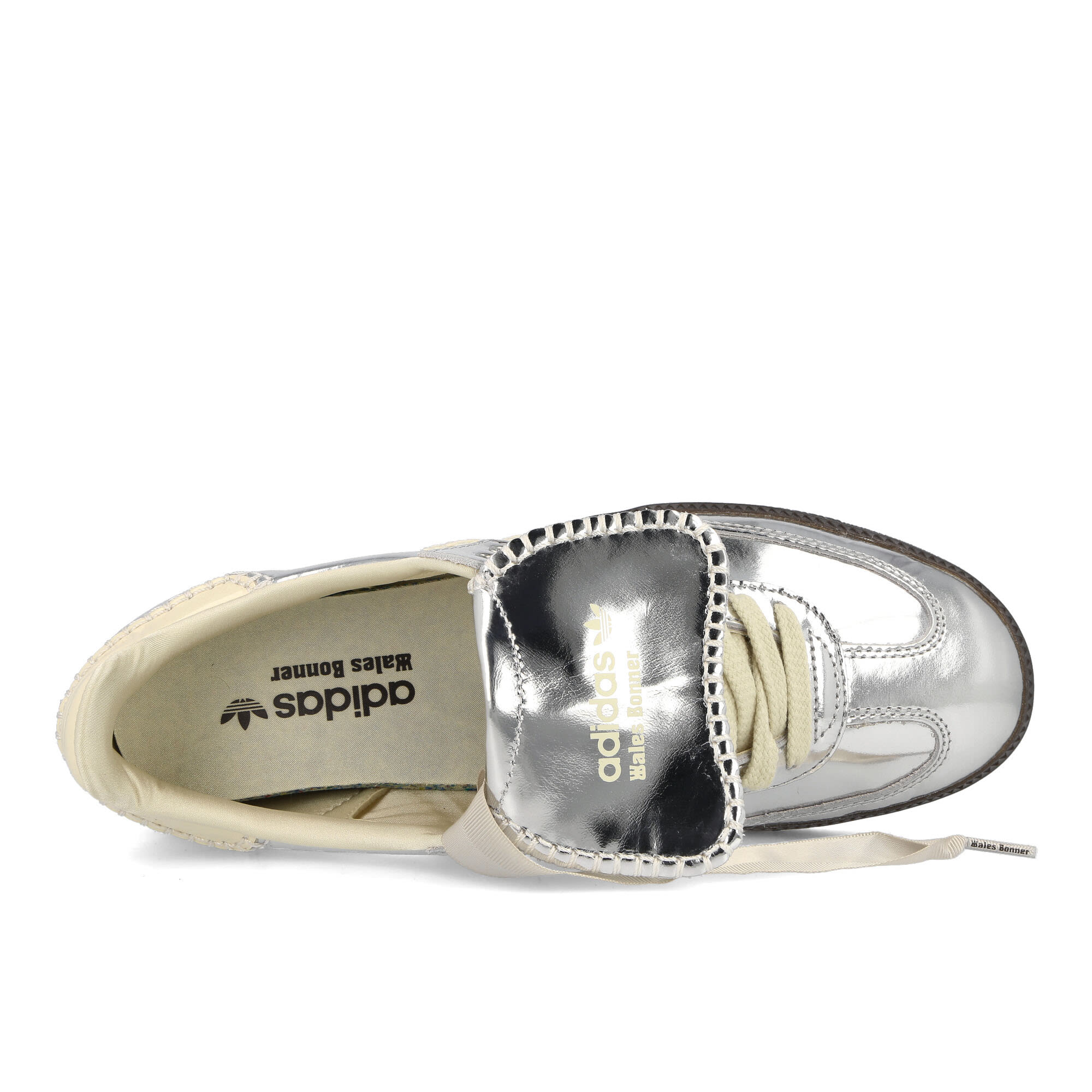 Adidas Samba X Wales Bonner Silver Sneakers - Image 7