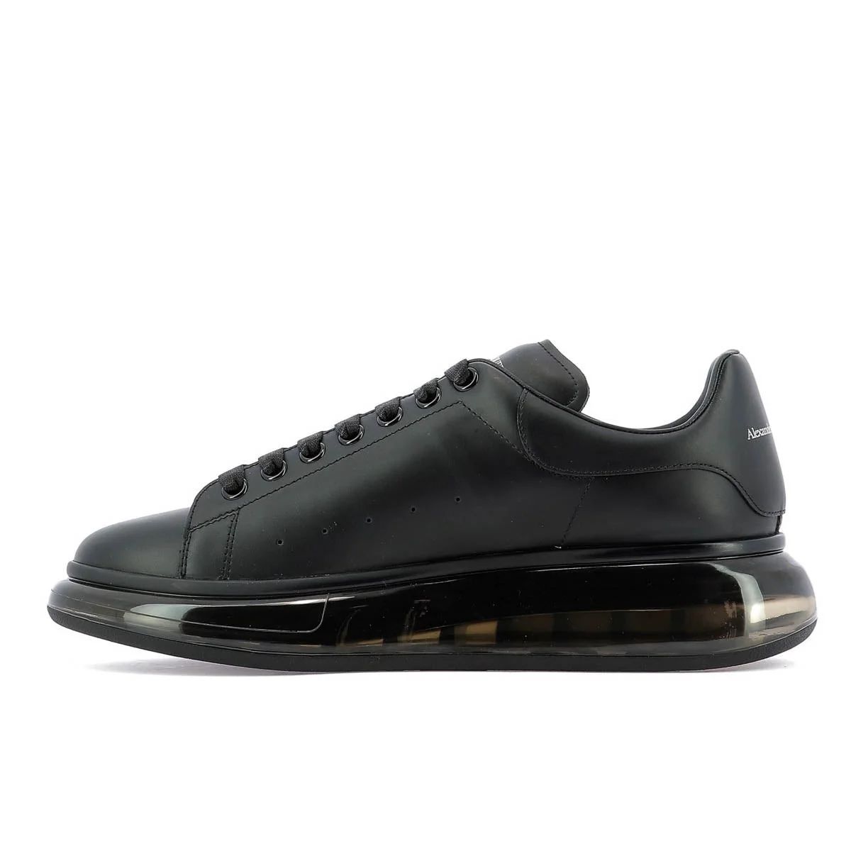 Alexander McQueen - Oversized Sneaker Black Transparent Sole - Image 4