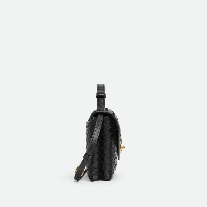 Bottega Knot Lock Black Bag - Image 2