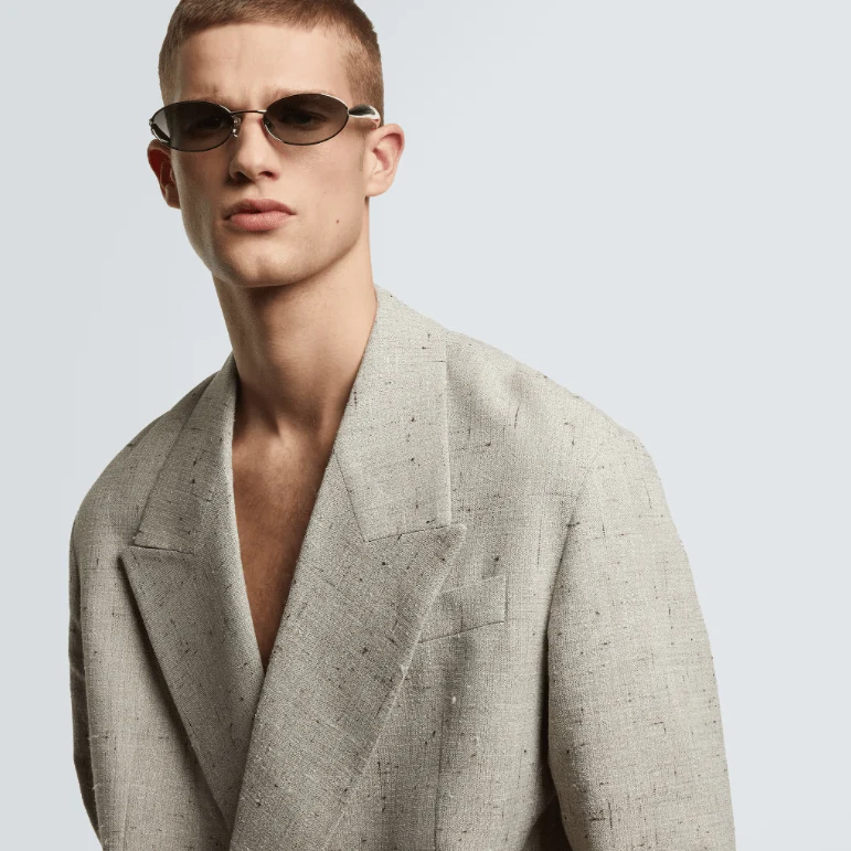 Bottega Veneta Sardine Oval Silver - Image 3