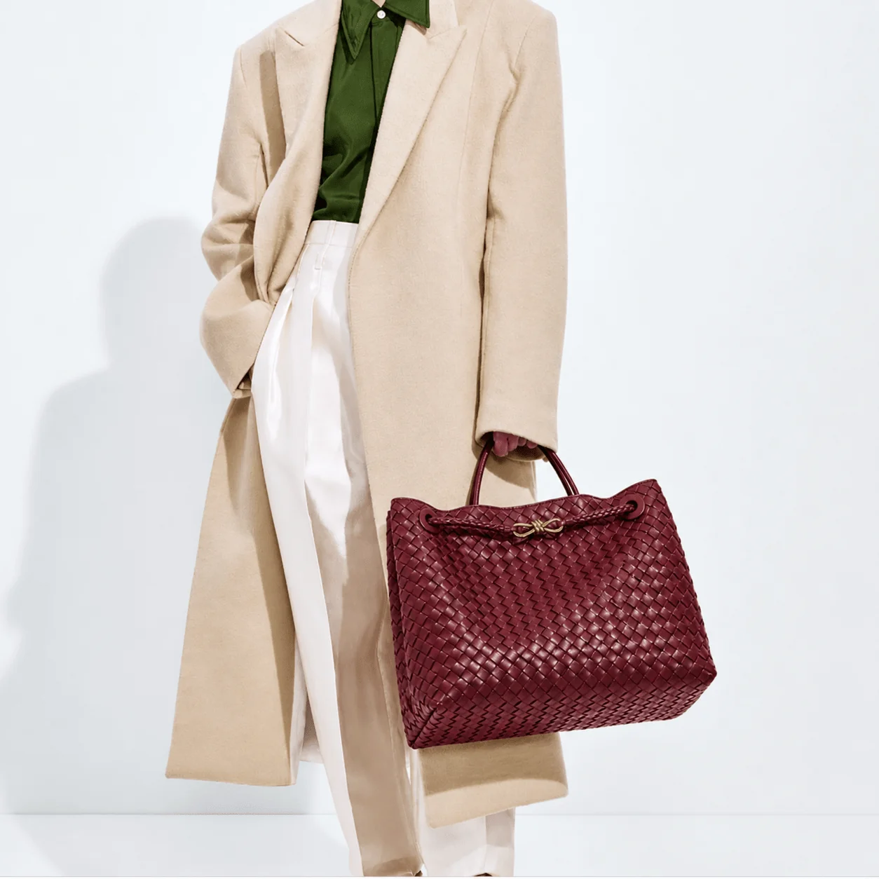 Bottega Veneta Large Andiamo Barolo - Image 2