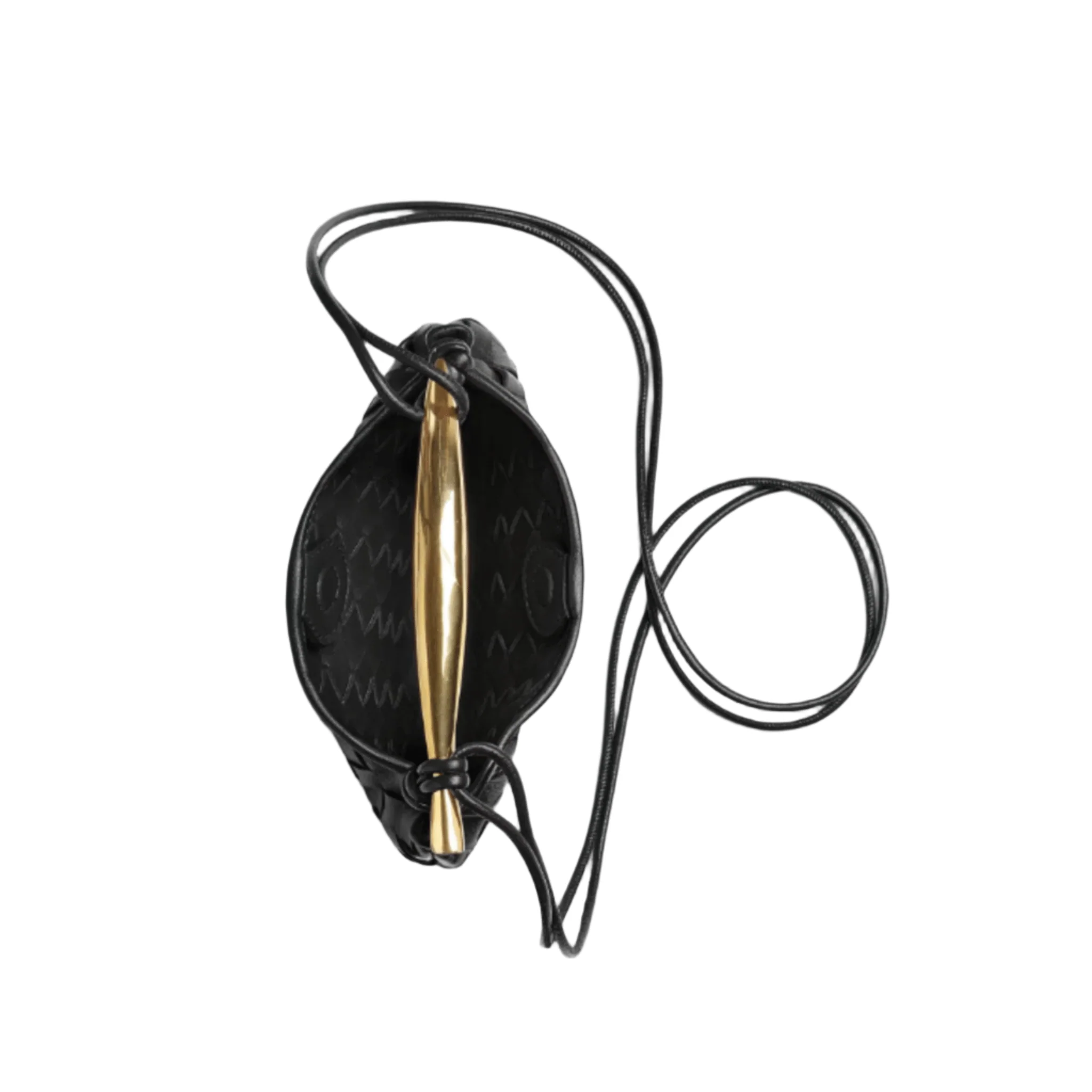 Bottega Veneta Baby Sardine Bag – Black Intrecciato Leather - Image 2