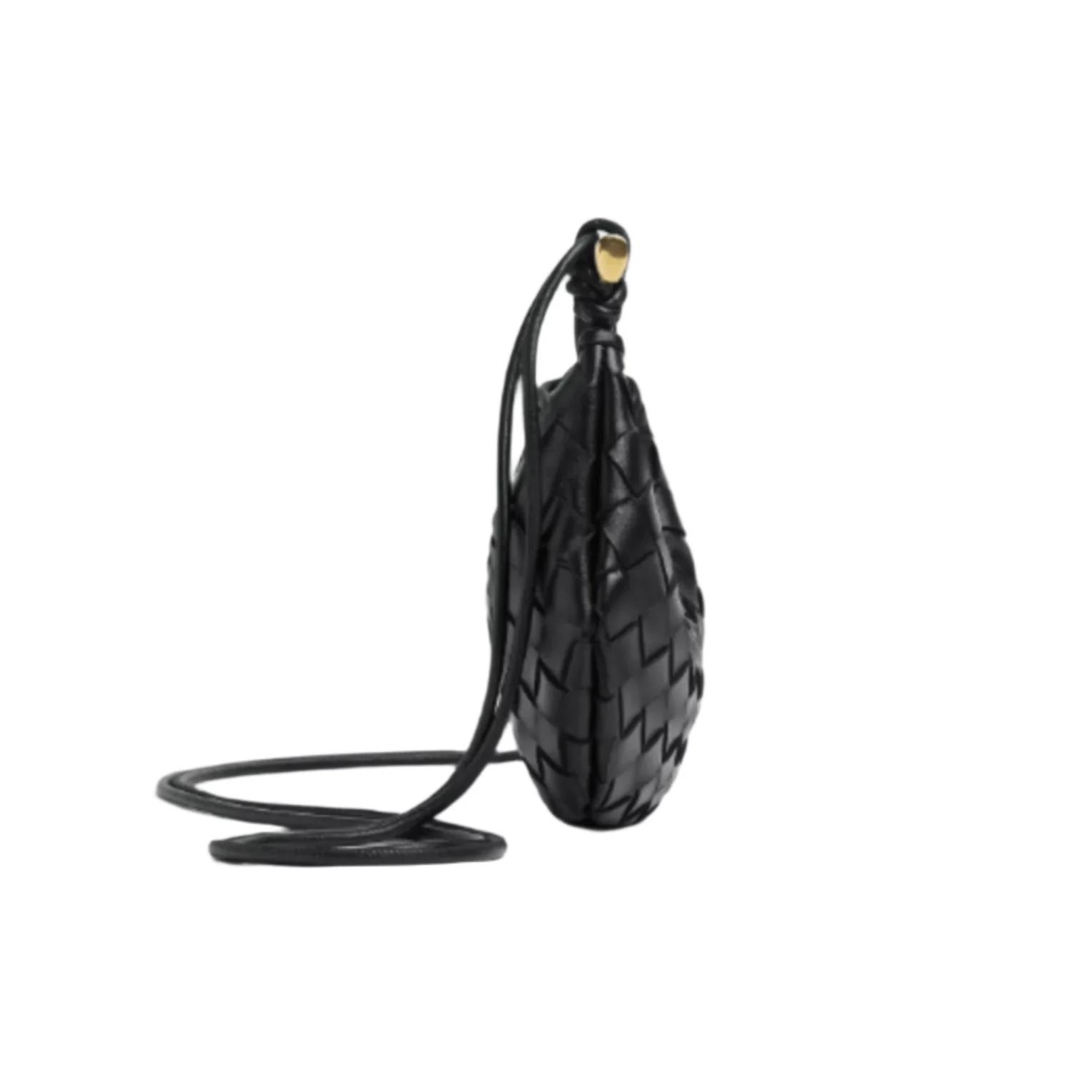 Bottega Veneta Baby Sardine Bag – Black Intrecciato Leather - Image 3