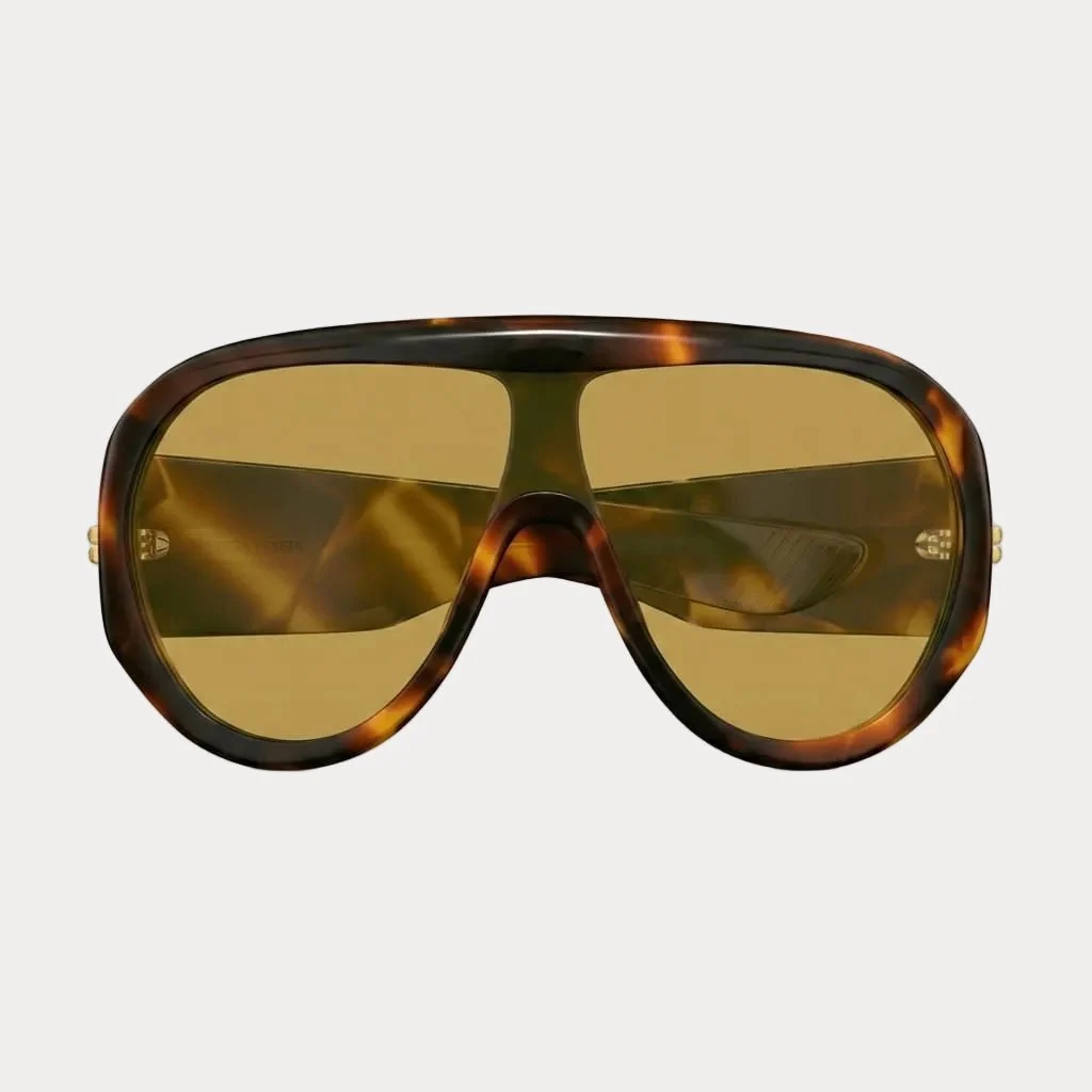 Bottega Veneta Bold Frame Aviator Sunglasses - Image 3