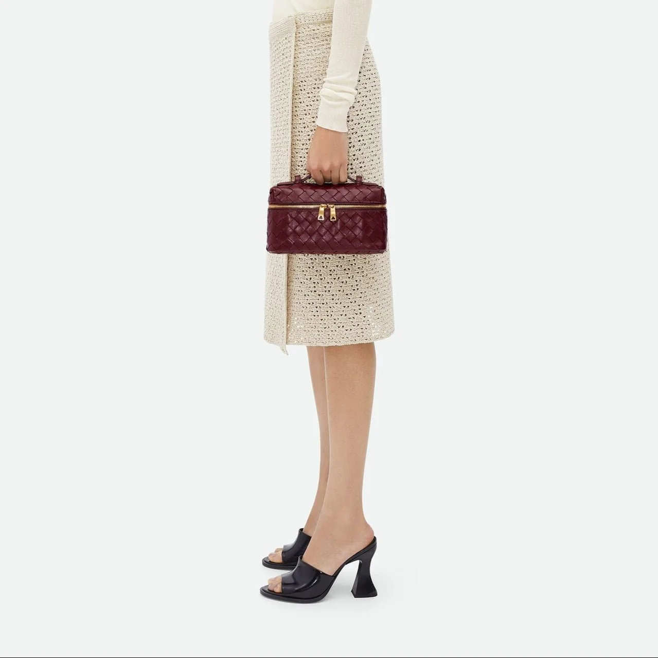 Bottega Veneta Intrecciato Leather Vanity Case - Image 5