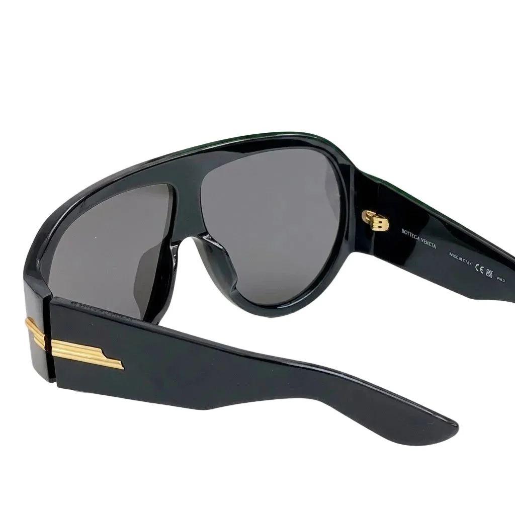 Bottega Veneta Oversized Aviator Sunglasses - Image 3