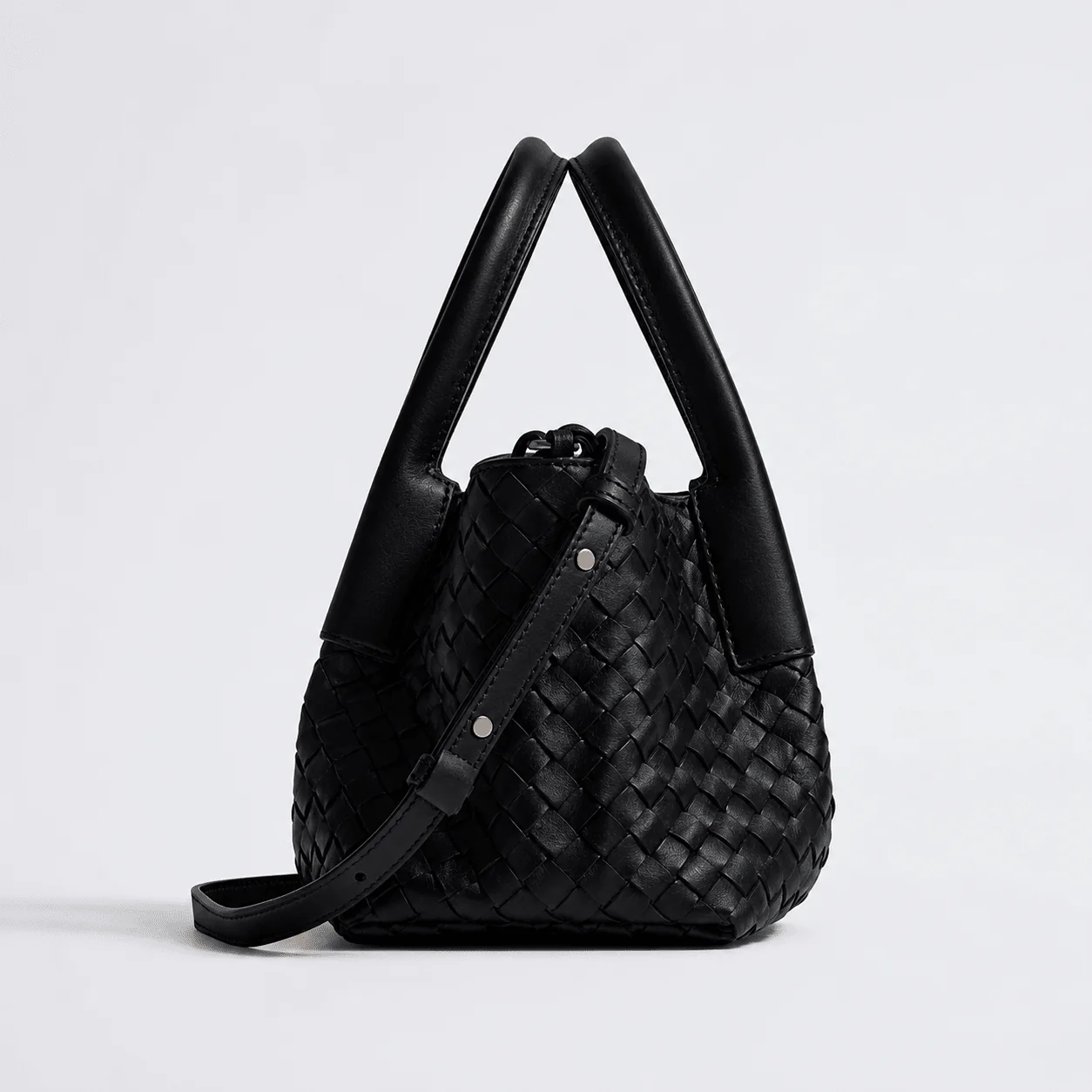 Bottega Veneta Small Pinacoteca Bag Black - Image 3