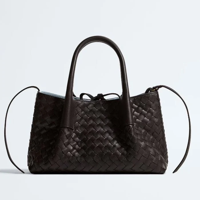 Bottega Veneta Small Pinacoteca Bag Espresso Mineral