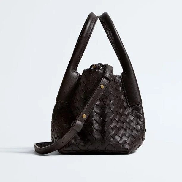 Bottega Veneta Small Pinacoteca Bag Espresso Mineral - Image 3