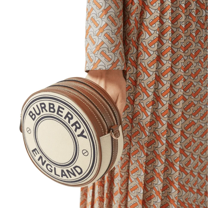 Burberry Louise Canvas & Calfskin Bag - Image 4