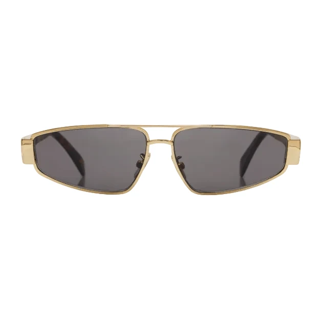 Celine Eyewear Triomphe Metal Aviator Sunglasses