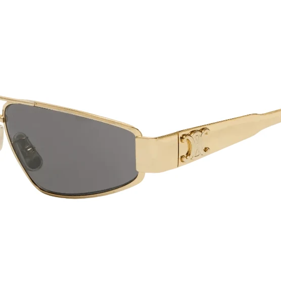 Celine Eyewear Triomphe Metal Aviator Sunglasses - Image 3