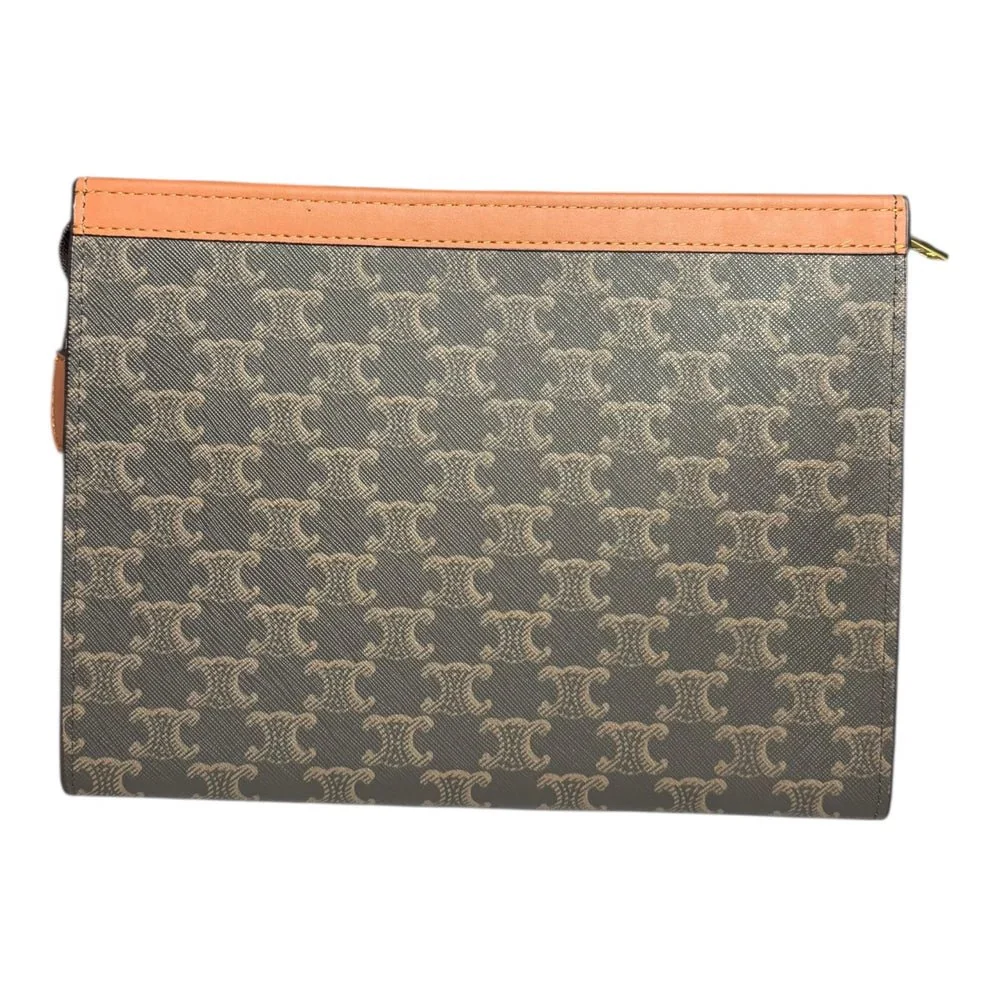 Celine Small Pouch With Celine Print - Image 2