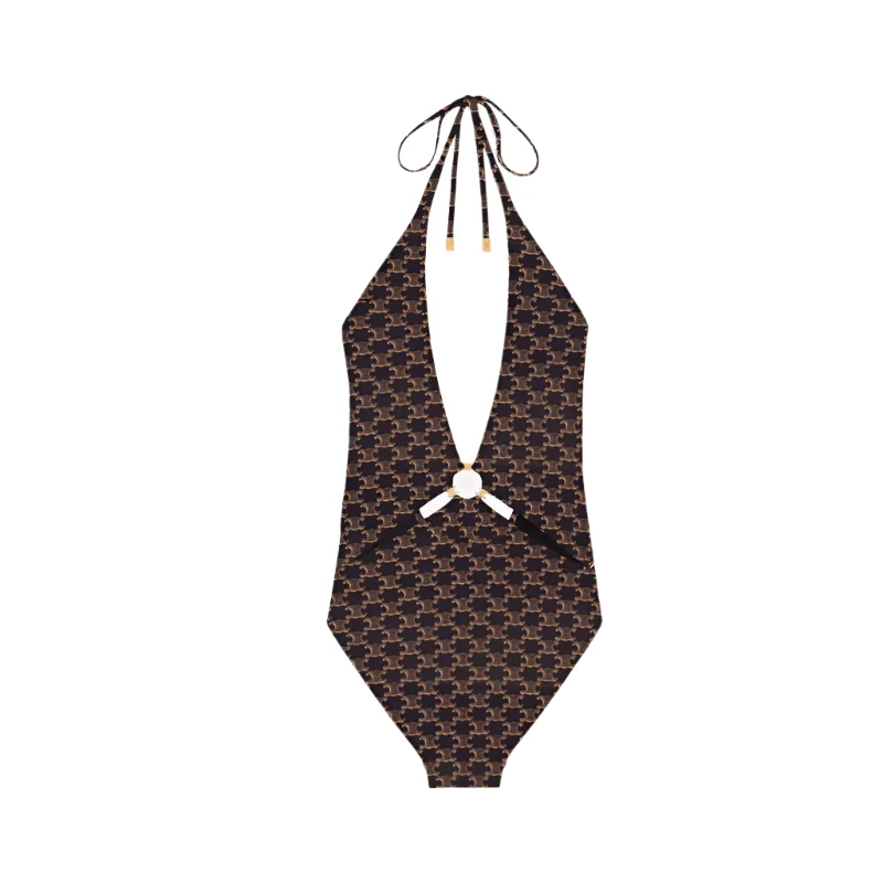One-piece swimsuit Celine Brown - Image 2