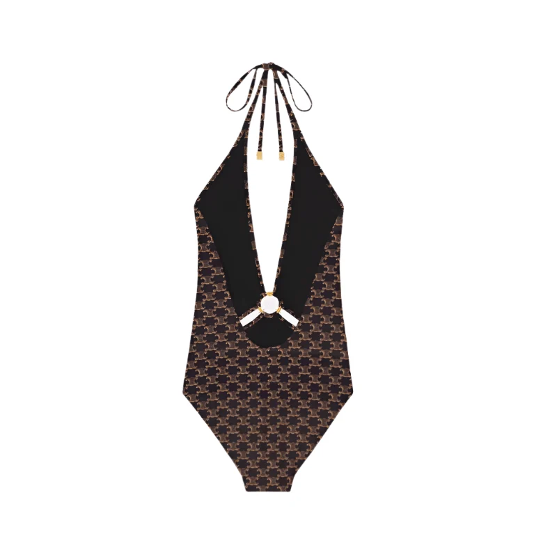 One-piece swimsuit Celine Brown - Image 3