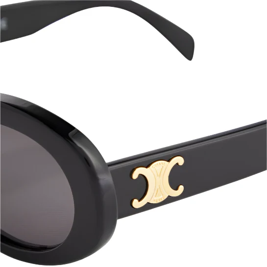 Celine Oval Sunglasses Women's Luxury Eyewear - Image 3
