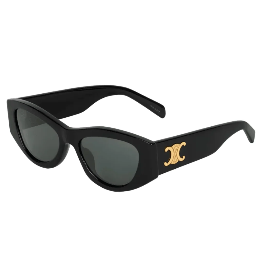Celine Triomphe 15 Sunglasses in Acetate Black
