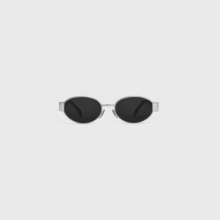 Celine Triomphe Metal 01 Sunglasses in Metal