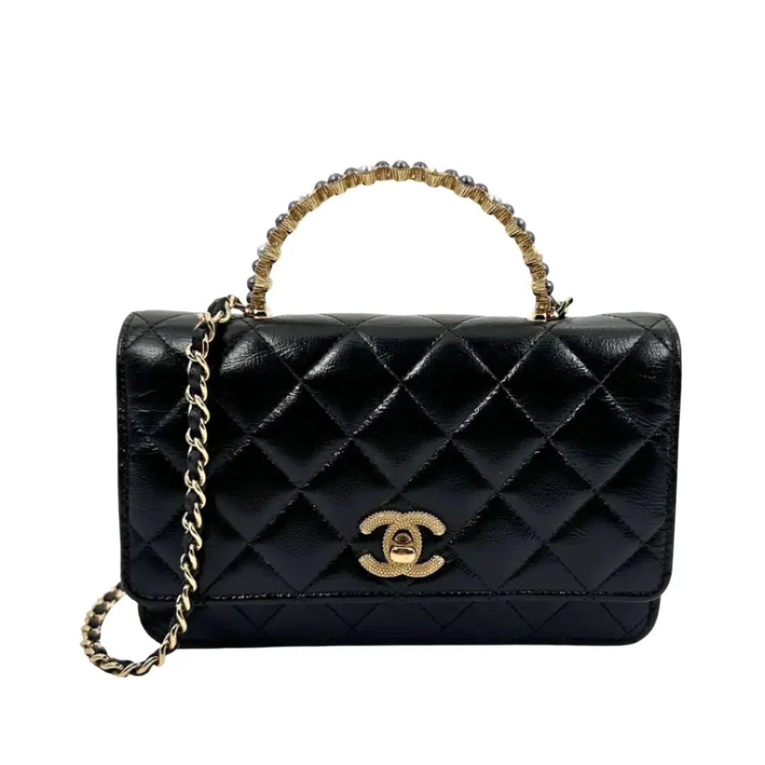 Chanel Quilted Pearl WOC - Image 3