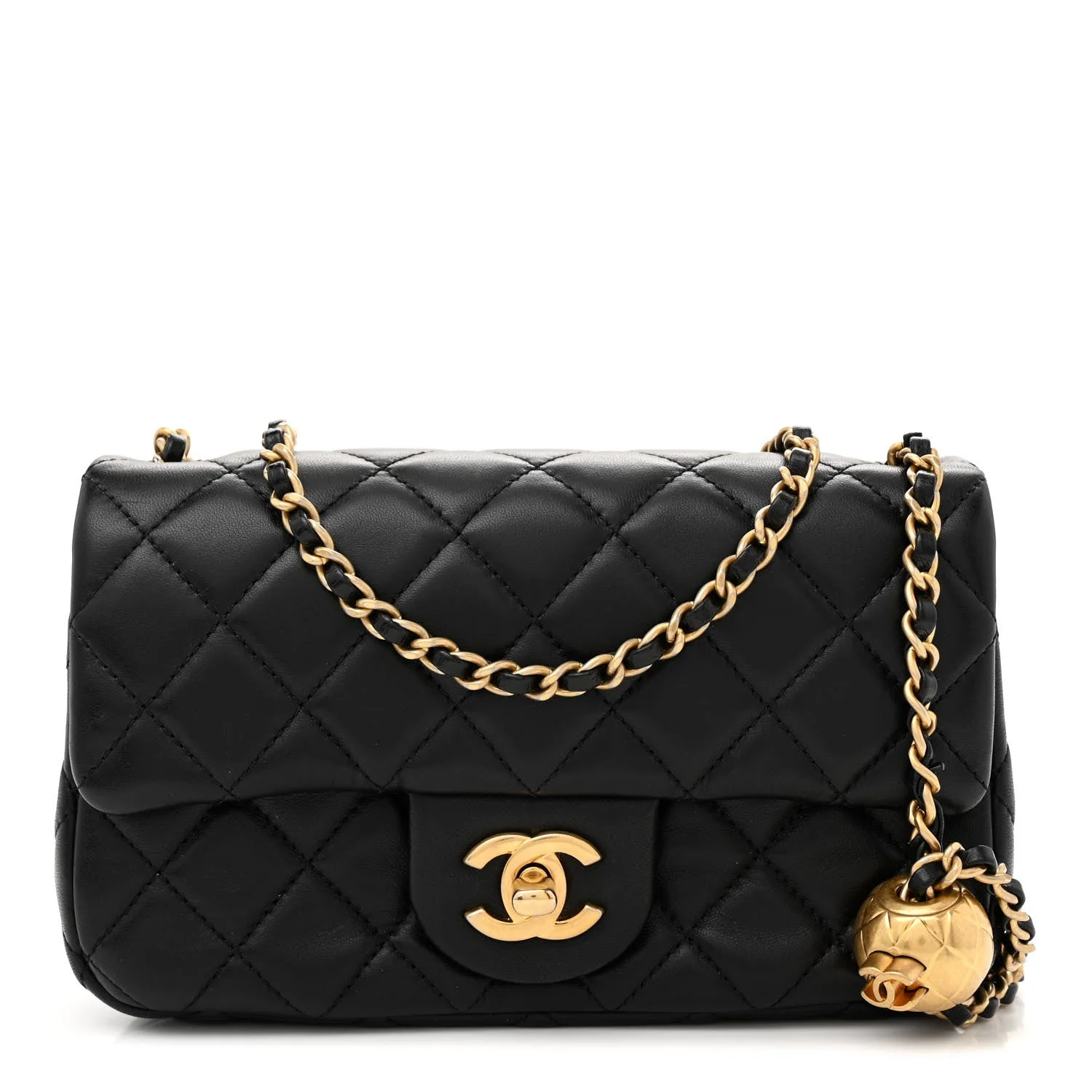 Chanel Classic Flap CF Crossbody Black Bags - Image 4