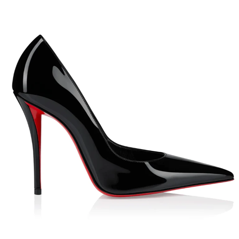 Christian Louboutin 10 Cm Pumps Patent Calf Leather Black Women - Image 3