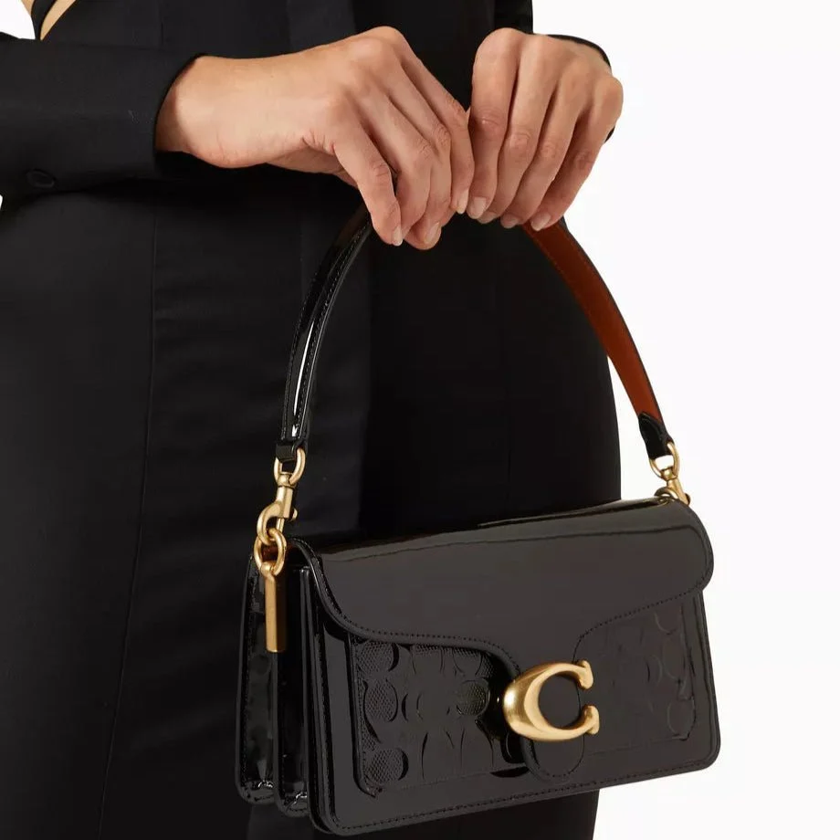 Coach Signature Leather Bag - Image 4