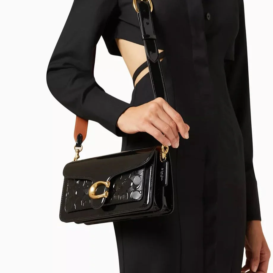 Coach Signature Leather Bag - Image 5