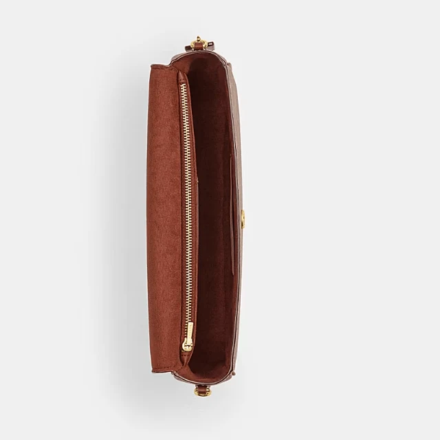 Coach Brook Flap Chain Bag In Signature Canvas - Image 4