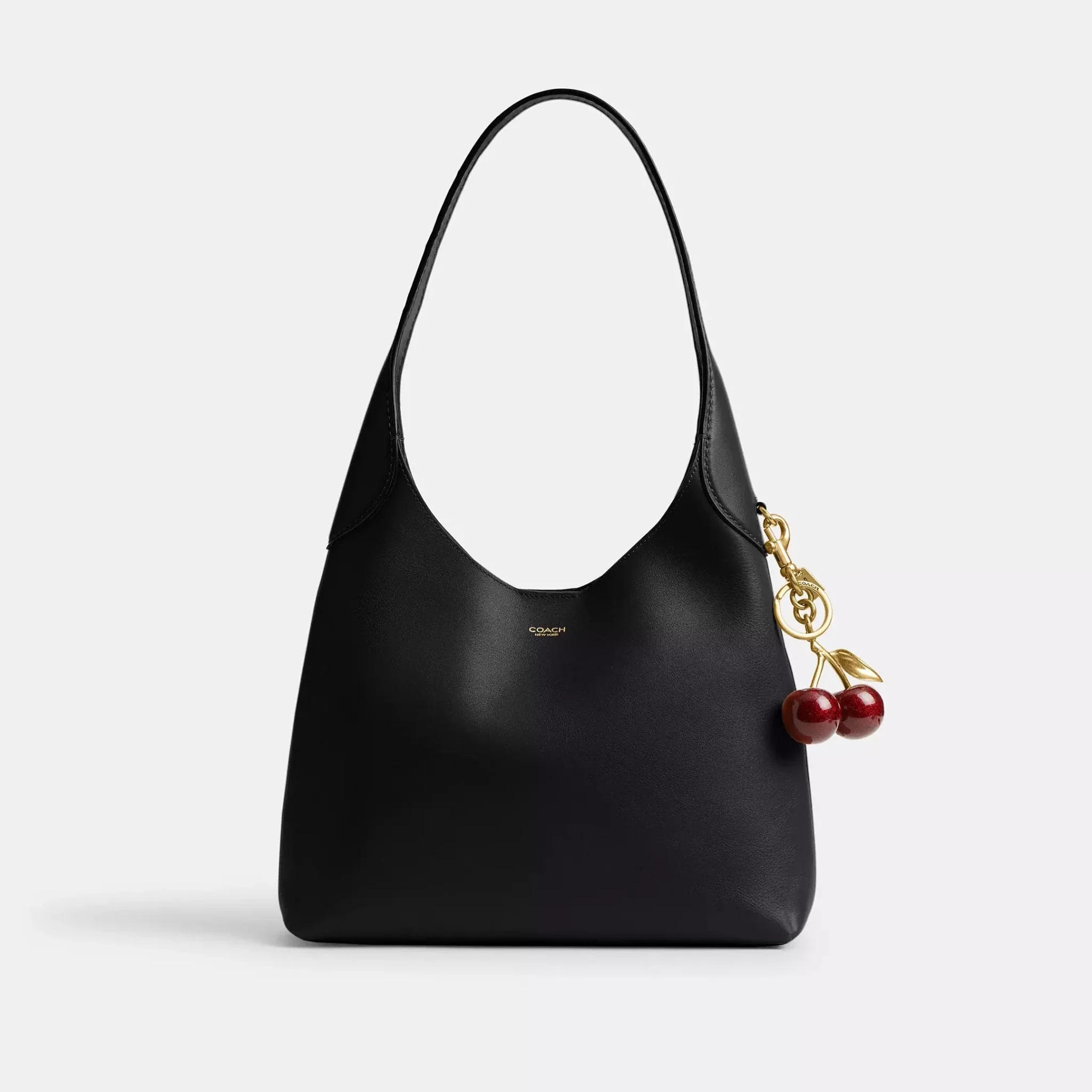 Coach Brooklyn Shoulder Bag 34 Brass/Black - Image 2