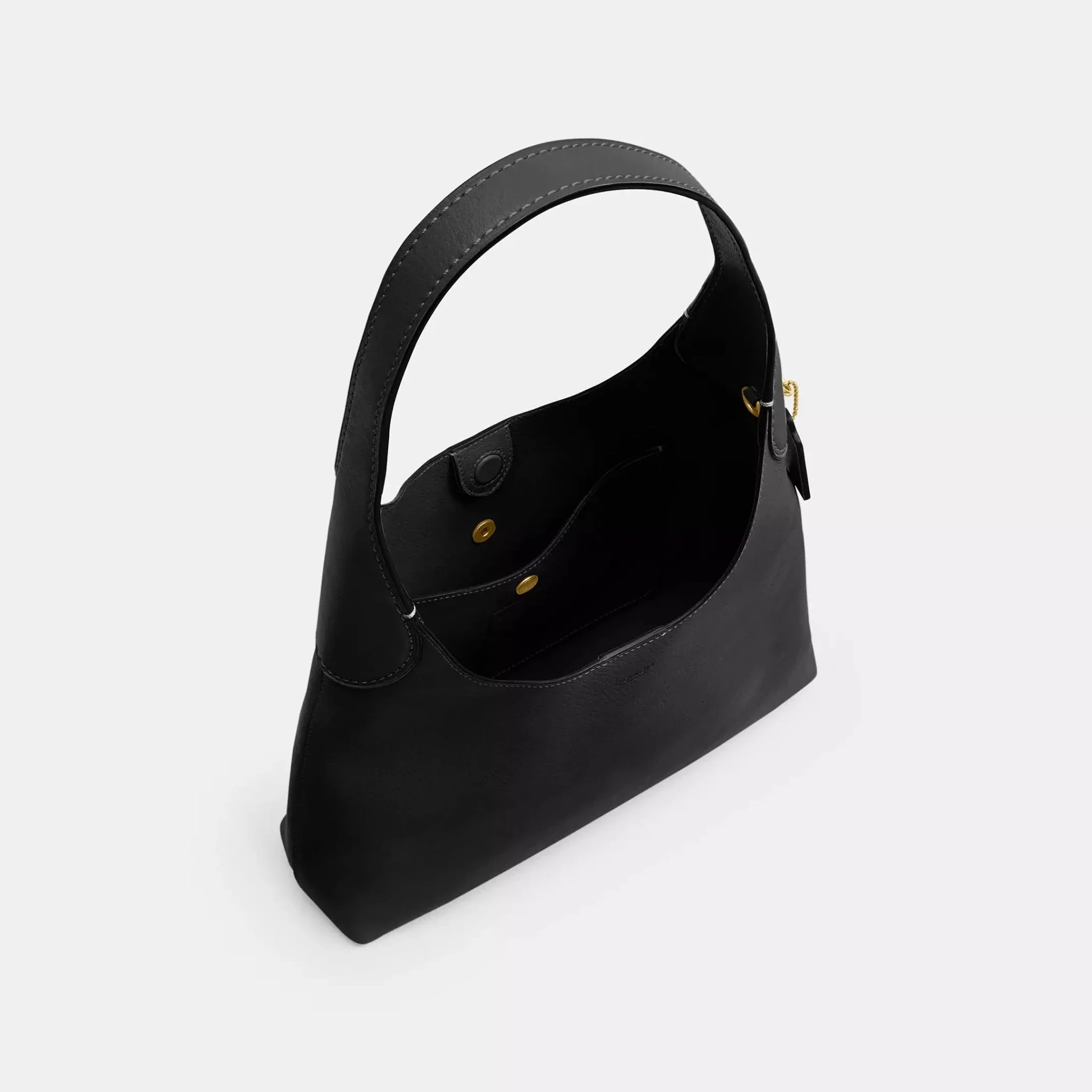 Coach Brooklyn Shoulder Bag 34 Brass/Black - Image 7