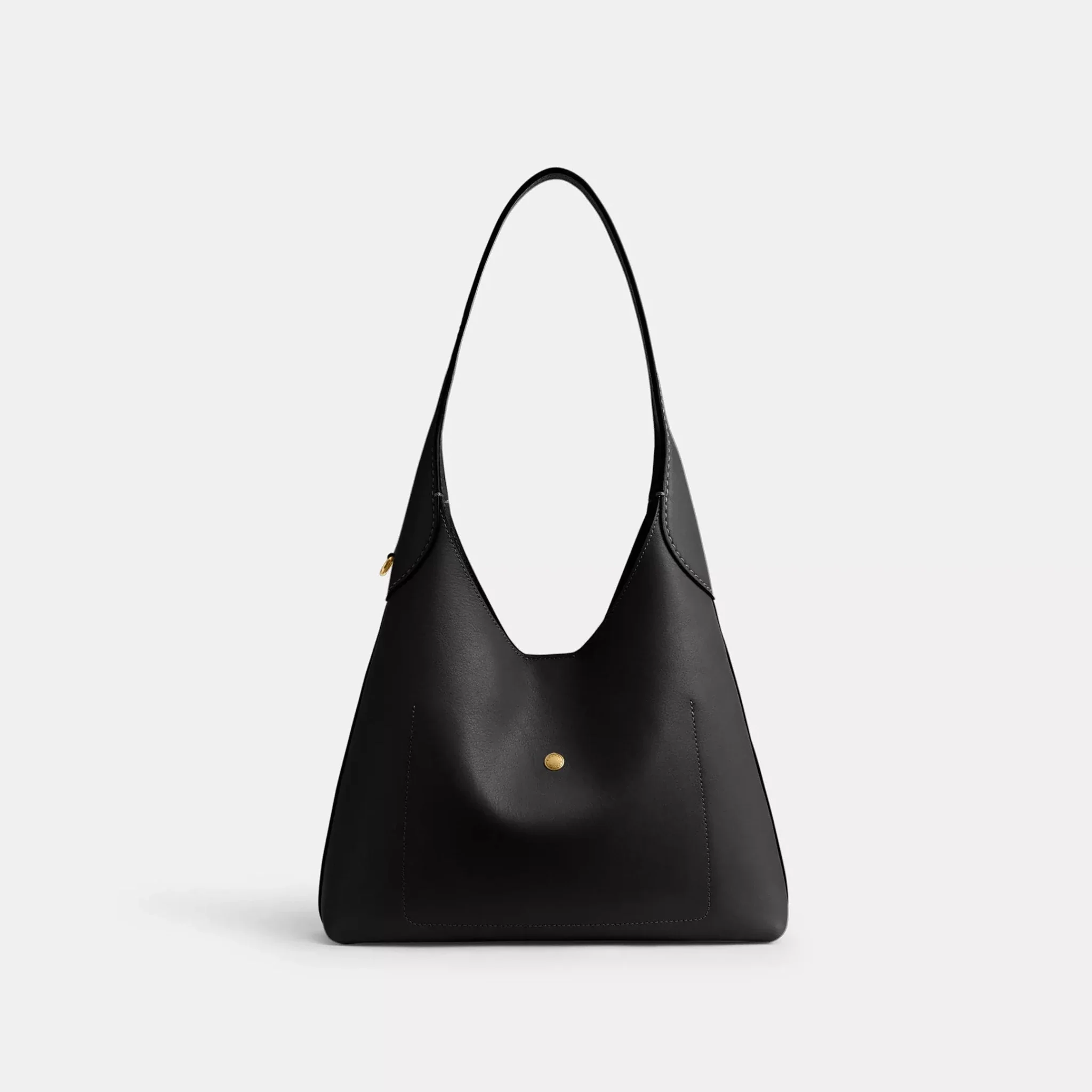 Coach Brooklyn Shoulder Bag 34 Brass/Black - Image 9