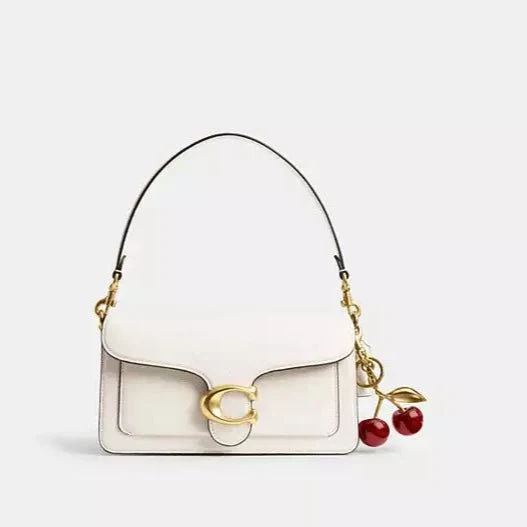 Coach Cherry Bag Charm Brass/Red Apple - Image 3