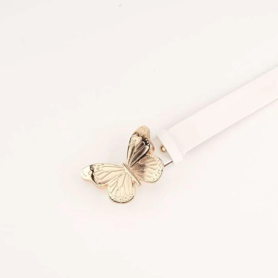 Dior Butterfly Buckle Belt With Punch Tool - Image 3