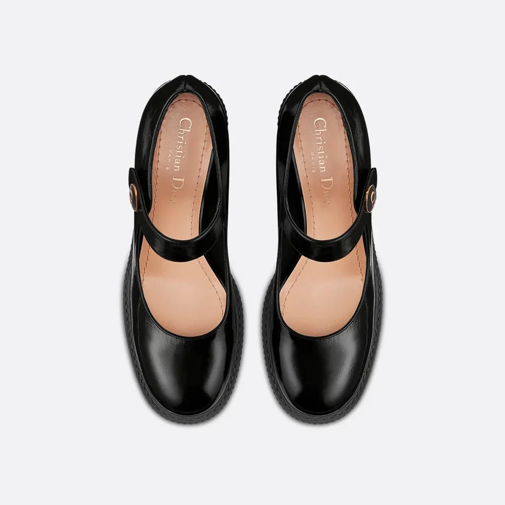 Dior D-Doll Pump Black Shiny Calfskin - Image 2