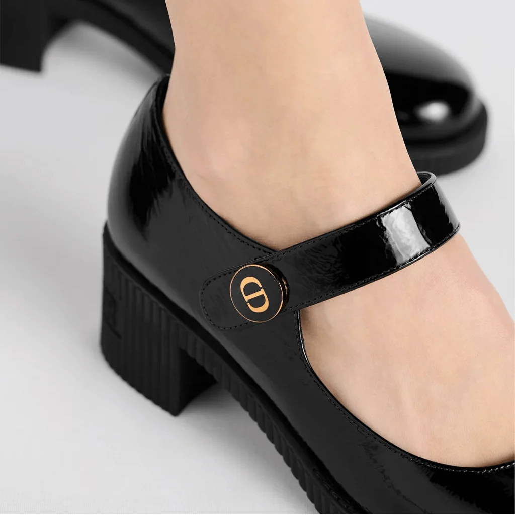 Dior D-Doll Pump Black Shiny Calfskin - Image 6