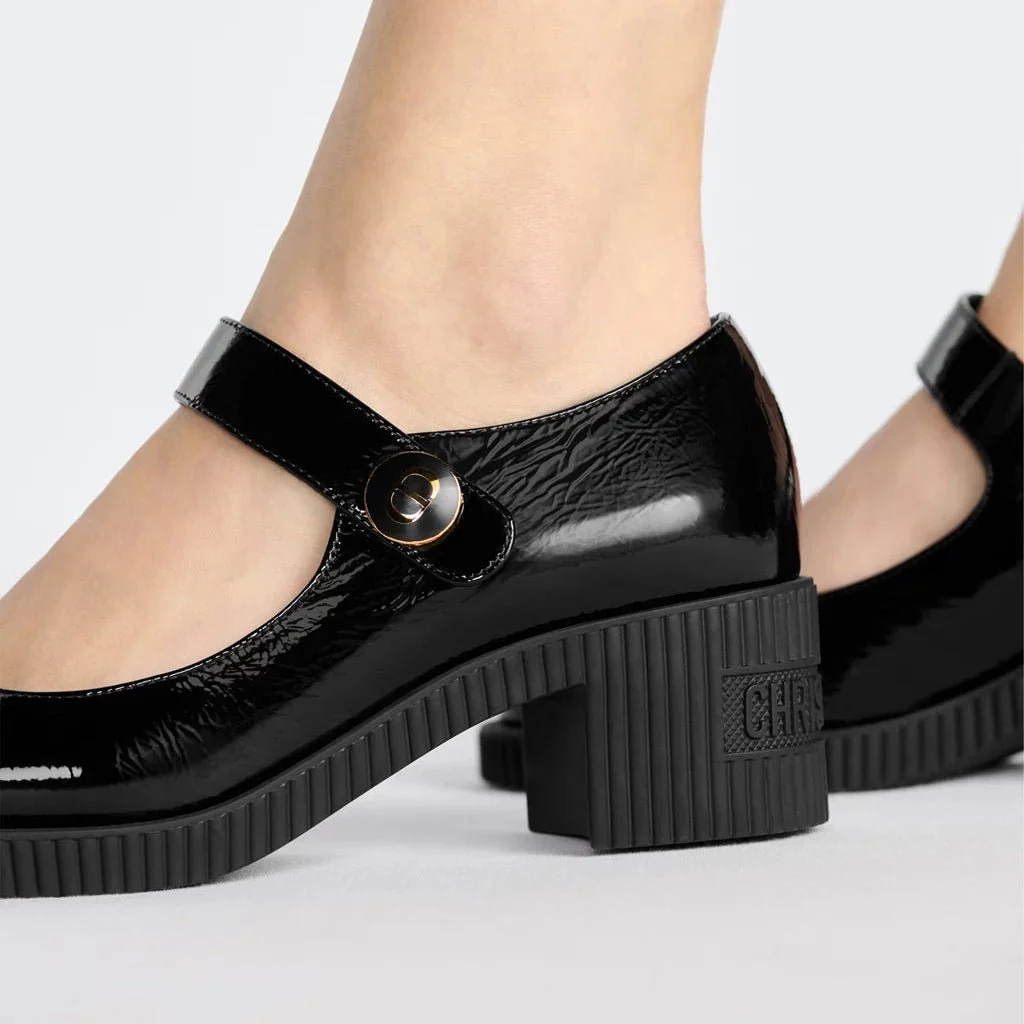 Dior D-Doll Pump Black Shiny Calfskin - Image 7