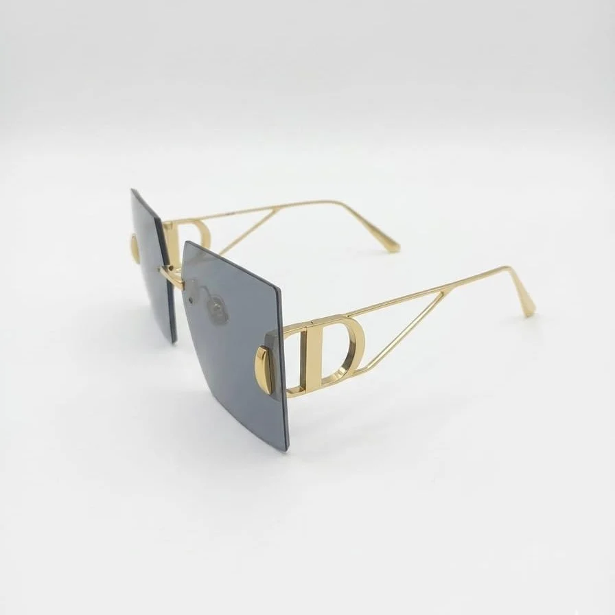 Dior Designer Rimless Sunglasses - Image 2