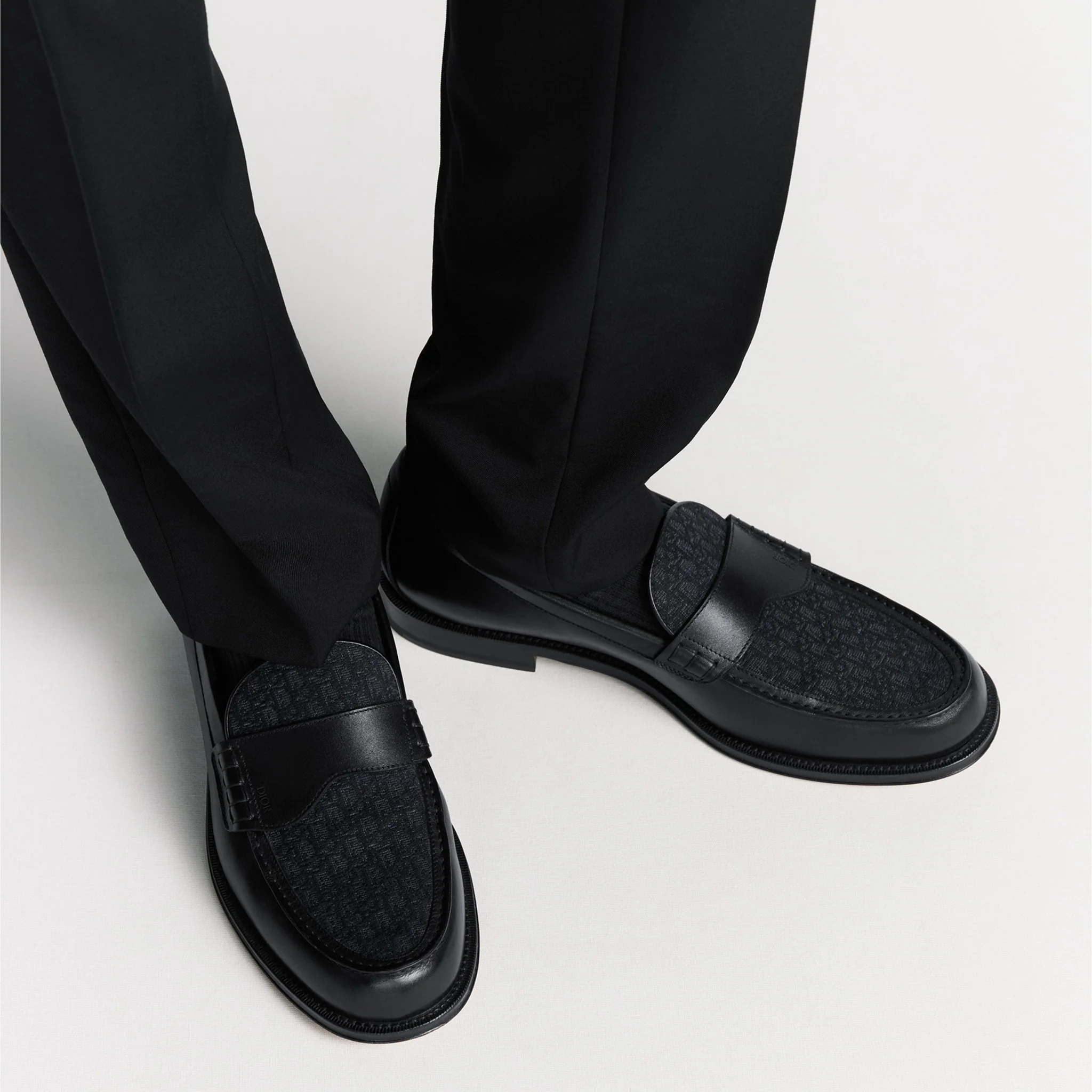 Dior Granville Loafer Black Smooth Calfskin Black - Image 6