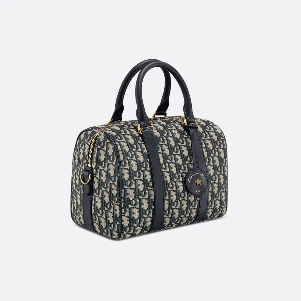 Dior Groove Bag Blue Dior Oblique Jacquard - Image 2