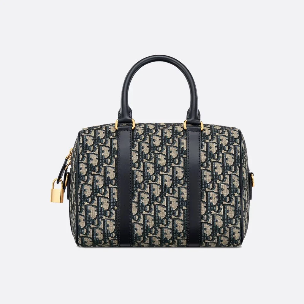 Dior Groove Bag Blue Dior Oblique Jacquard - Image 3