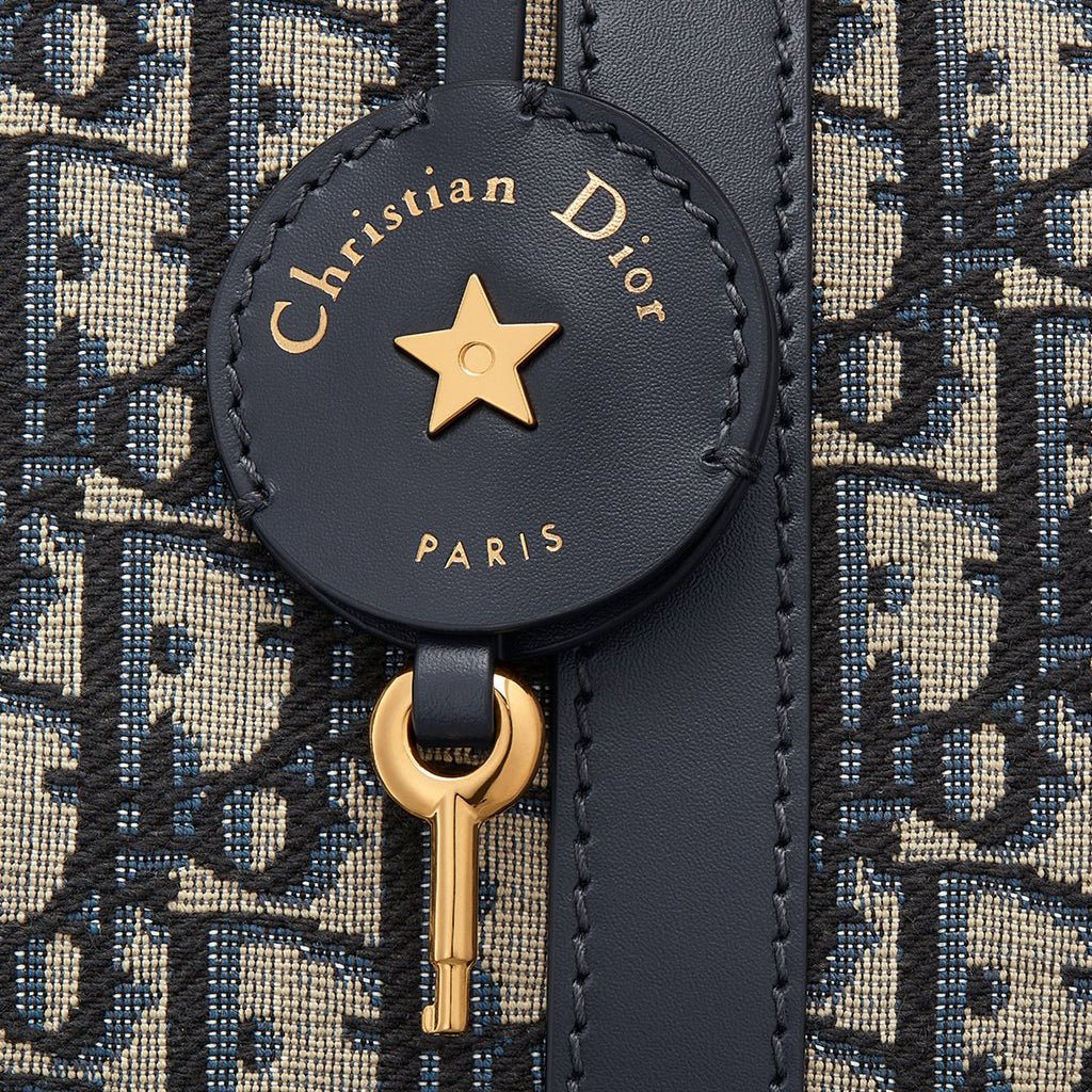 Dior Groove Bag Blue Dior Oblique Jacquard - Image 4