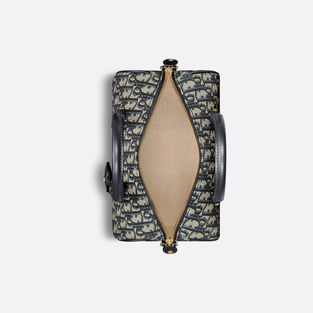 Dior Groove Bag Blue Dior Oblique Jacquard - Image 5