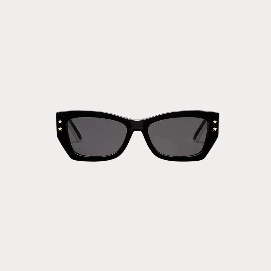 Dior Rectangular Sunglasses In Black - Image 2